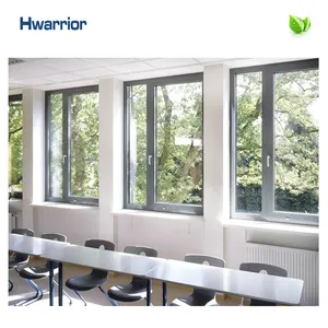 Yeni tasarım düşük fiyat yüksek kalite temperli cam alüminyum yan asılı pencere çin alüminyum pencere ve kapı