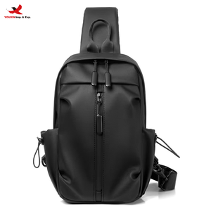 Bolsa de Hombro Cruzada de Poliéster RTS para Pedidos Mixtos al por Mayor, Multifuncional, Impermeable, con USB, Ligera y Portátil con Cremallera - Product Image 2