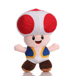 Venta al por mayor de fábrica: Peluches de dinosaurio con cabeza de hongo <span class=keywords><strong>Luigi</strong></span> de 30 cm, muñeco de dibujos animados, regalos para niños - Product Image 3