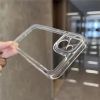 Pour iPhone 15 étui transparent souple TPU espace antichoc étui de téléphone portable pour iPhone 14 13 12 11 X XR XS Max 6 7 8 Plus étuis