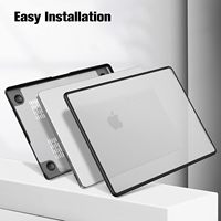 Vente en gros Housse pour ordinateur portable Apple MacBook Pro 14 pouces 2024-2021 M1, M2, M3, M4, Pro, Max Coque rigide en plastique PC pour MacBook