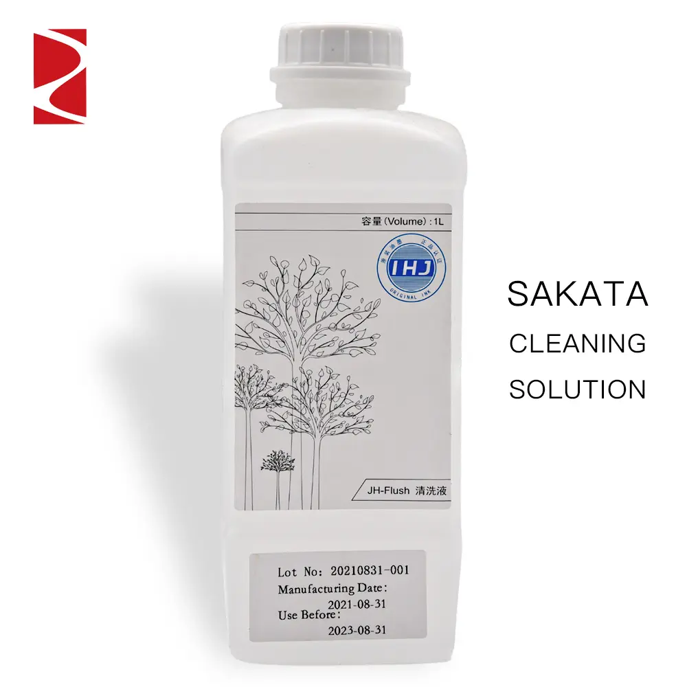 Soluzione di liquido detergente originale SAKATA di alta qualità per testina di stampa UV