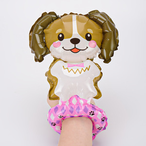 Figura de dibujos animados Animal muñeca globo oso conejo Rana zorro globos de dibujos animados decoraciones para fiesta de <span class=keywords><strong>cumpleaños</strong></span> Baby Shower - Product Image 3