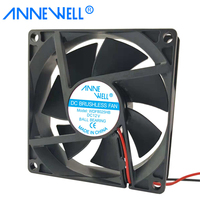 Ventilateur de refroidissement pour boîtier d'ordinateur PC, alimentation USB DC 5V 12V 24V 80x80x25mm, ventilateur 80mm 8025, dispositifs de communication automatisés, ventilateurs de refroidissement