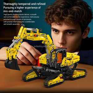 MOULD <span class=keywords><strong>KING</strong></span> 17076 Engin d'excavation SFINX sur chenilles, Kits de construction, Camion motorisé, Briques de puzzle MOC, Jouets, Cadeau - Product Image 5