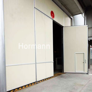 <span class=keywords><strong>Puerta</strong></span> especial de <span class=keywords><strong>dos</strong></span> puertas correderas, tablero de color de doble cara, material de relleno de aislamiento, almacén y taller - Product Image 4