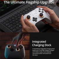 Manette 8Bitdo Ultimate 2 pour PC/Android/Steam avec joystick TMR, gâchettes commutables, contrôle de mouvement 81HE03