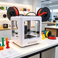 Imprimante 3D CoreXY, machine de bureau haute vitesse 500 mm/s avec surveillance IA en temps réel et écran tactile