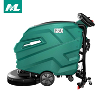Garage Professionele High Efficiency Floor Cleaning Machines Hand Held Scrubber Machine