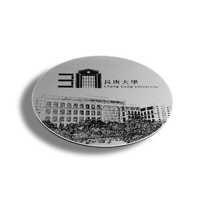 ที่รองแก้วสแตนเลสทรงกลมพกพา สกรีนโลโก้ได้ สำหรับเครื่องดื่ม - Product Image 4