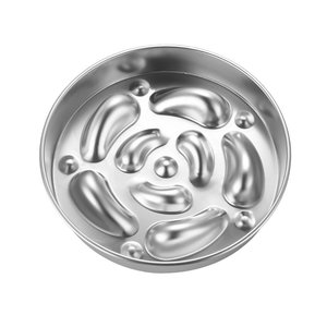 3 in 1 Stainless Steel 304 Food Slow Feeder <strong>Dog</strong> Cat Food <strong>Bowl</strong> Pet Wholesale Stainless Steel <strong>Dog</strong> <strong>Bowl</strong> - Product Image 1