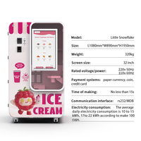 Máquina Expendedora Automática de Helado Suave para Edificios de Oficinas, Campus y Proyectos de Venta Minorista