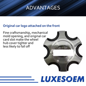 Cubierta de Tapa de Cubo LUXESOEM para <span class=keywords><strong>Toyota</strong></span> <span class=keywords><strong>Hilux</strong></span>, Tapas de Cubo con Logotipo 4260B-0K130, Tapa Antipolvo de Cubo, Tapa Central de Cubo de Rueda - Product Image 4