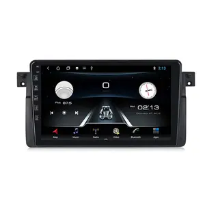 适用于宝马E46导航立体声多媒体GPS dvd的9'' 安卓车载视频收音机dvd