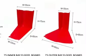 <b>Flood</b> Barrier <b>Flood</b> Board Mobile Water Retaining <b>Flood</b> Barrier Plastic Water Retaining - Product Image 5
