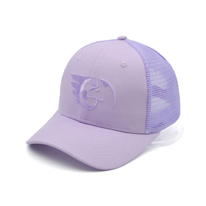Trắng Thêu Logo Thể Thao Dây Cổ Điển Mũ Tùy Chỉnh Trucker + Lưới + Hat + Chuỗi Trucker Cap Hat - Product Image 1