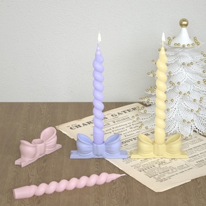 Moule en silicone 3D DIY pour bougies en résine, idéal pour la décoration d'anniversaires et de mariages, moule à bougies parfumées en gros - Product Image 3