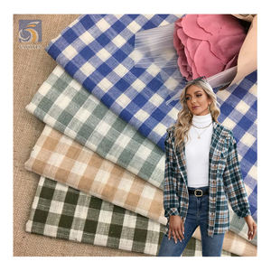 ผ้าฝ้ายลินินลายตารางมาดาร์ส ทอจากเส้นด้ายย้อมสี 200 แกรม สไตล์ธุรกิจกอล์ฟ ปี 2025 สำหรับเสื้อผ้าลายทางและลายสก็อต - Product Image 1