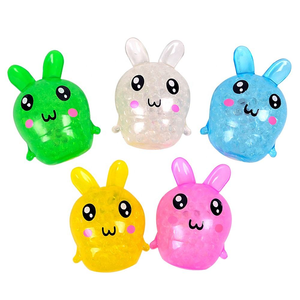 Wholesale Kawaii Novelty TPR Rabbit <b>Squishy</b> Toy Anti-stress Soft Squeeze Release Toy Fidget Toy - Product Image 3
