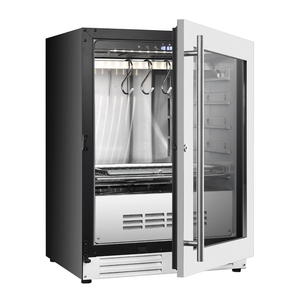 <span class=keywords><strong>Machine</strong></span> de vieillissement de boeuf Steak vieilli à sec réfrigérateur compresseur viande réfrigérateur vitrine noir électrique écologique CE meubles modernes - Product Image 5
