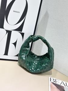 Pochette da Donna in PU Intrecciata a Mano con Chiusura a Cerniera, Design Senza Tracolla, 26x16x8.5cm, Alla Moda <span class=keywords><strong>per</strong></span> Uso Quotidiano - Product Image 6