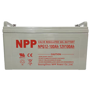 超長寿命NPPNaipuバッテリー12V100ah NPG12-<span class=keywords><strong>100Ah</strong></span>コンピュータールームUPS電源火災通信街路灯 - Product Image 2