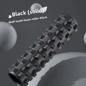 Rouleau en mousse à picots professionnels pour relaxation musculaire, <span class=keywords><strong>yoga</strong></span> et pilates, massage du <span class=keywords><strong>dos</strong></span>, amincissement des jambes, pour débutants - Product Image 5