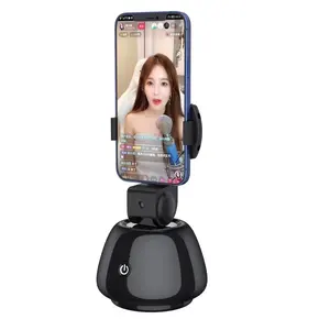 2024 Rotating 360 Degree Face Body Phone Camera No App Needed Automatic Face Tracking Installation Smart Shooting Phone Holder