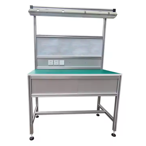 OEM tùy chỉnh công nghiệp khung nhôm bàn làm việc T5 chống tĩnh đùn cho dây chuyền lắp ráp Máy Trạm - Product Image 2