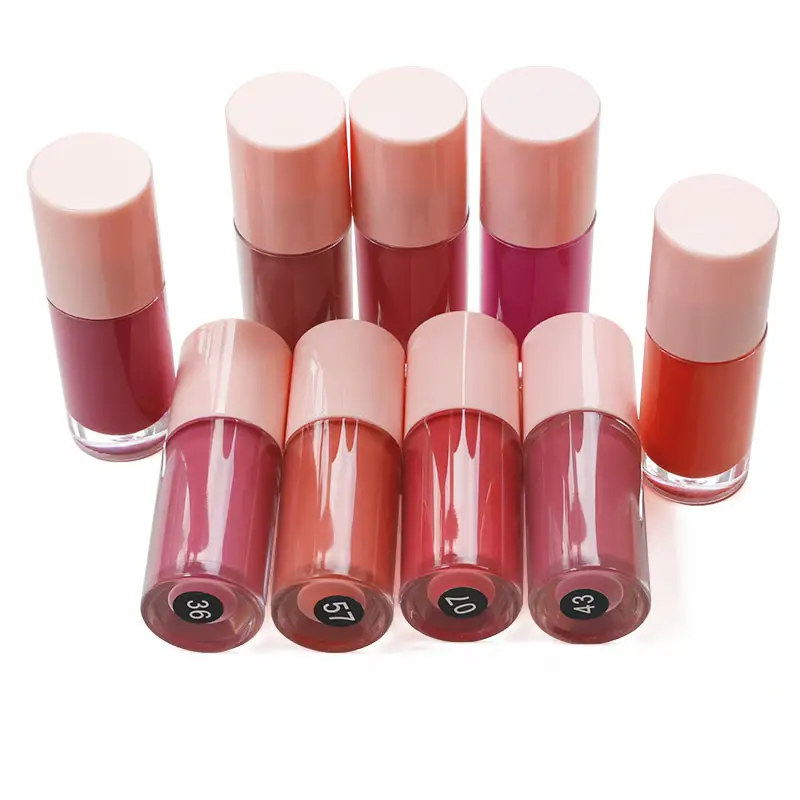 Free Sample Private Label Matte Glossy Mini Lip Gloss Shine Lipgloss Glossy Lip Gloss Lipstick Set Nude Lip Gloss