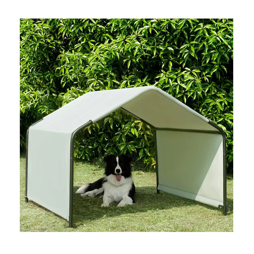 AromaNano Outside Sun Rain Canopy Pet House for Cats Pigs Dog Shade Shelter Outdoor Tent for Large Medium Dogs