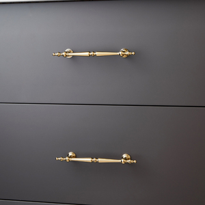 <span class=keywords><strong>Tiradores</strong></span> de Lujo <span class=keywords><strong>para</strong></span> <span class=keywords><strong>Muebles</strong></span>, Acabado PVD Dorado, <span class=keywords><strong>Tiradores</strong></span> de Latón Sólido <span class=keywords><strong>para</strong></span> Cocina, Perillas <span class=keywords><strong>para</strong></span> <span class=keywords><strong>Diseño</strong></span> de Interiores y Decoración del Hogar - Product Image 2