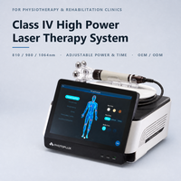 Système laser de physiothérapie professionnel de classe IV à diode pour la gestion de la douleur dans les centres de réadaptation hospitaliers