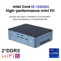 13th Gen Mini Gaming Desktop Computer I7 13700H I9 13900H 12 Core Win11 4K 8K Four Display 2*DDR5 2*M.2 NVME Portable Mini Pc