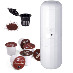 Mini portable espresso 12v car ese pod coffee machine