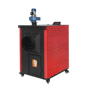 Caldera de Combustión de Pellets de Aire Caliente de Tamaño Pequeño para Uso Comercial, Serie 380D, Independiente, Potencia de Calefacción de 43KW, Área de Calefacción de 300m - Product Image 1