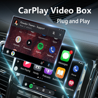 2+16G/4+32G 3-in-1 Kabelloser CarPlay Adapter für iPhone und Android Auto, Kabelloser Adapter Unterstützt Fahrzeug CarPlay HDMI 5G WiFi