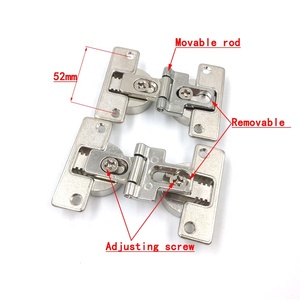 Folding <strong>Hinge</strong> <strong>Double</strong> Cup with Adjustable Offset Pivot Flap <strong>Hinge</strong> Opening Angle 180 Degree 35 mm Cup Cabinet <strong>Hinges</strong> - Product Image 4