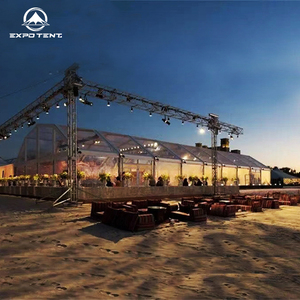 Tente de <span class=keywords><strong>mariage</strong></span> transparente de luxe, <span class=keywords><strong>chapiteau</strong></span> d'extérieur, avec toit Transparent, pour <span class=keywords><strong>150</strong></span> <span class=keywords><strong>personnes</strong></span> - Product Image 3