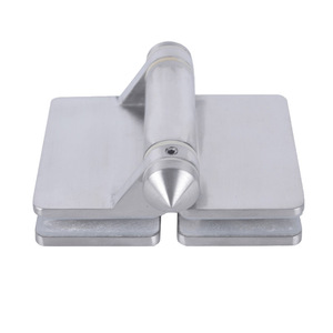 Arno Stainless Steel <b>Hinges</b> 4mm Thickness 180 Degree Opening For Glass <b>Door</b> And <b>Window</b> Easy Installation - Product Image 1