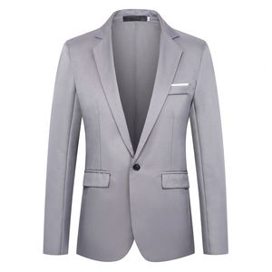 Traje de Hombre Italiano Premium al por Mayor, Estilo Slim, 1 Pieza, Blazer y Pantalón, Traje Oficial Hecho en China, Traje Caqui para Hombre - Product Image 4