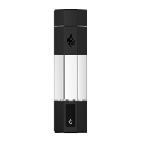 Bouteille d'eau hydrogénée grande capacité 290 ml, best-seller, 8000ppb, technologie SPE/PEM, sport, extérieur, livraison rapide, acier inoxydable