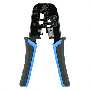 Herramienta de crimpado de red 8P 6P RJ45 RJ12 con mango de agarre suave para cable de Ethernet y teléfono - Product Image 4