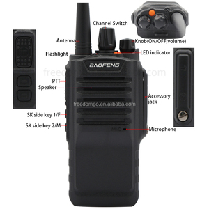 วิทยุสื่อสารแบบกันน้ำ รุ่น BF-9700 กำลังส่ง 5 วัตต์ 16 ช่องสัญญาณ ระยะไกล UHF สำหรับงานก่อสร้างและกิจกรรมกลางแจ้ง - Product Image 2