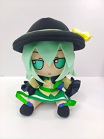 Peluche Personalizado de Anime Koishi Komeiji Touhou Project, Figura de Peluche Estilo Fumo, Muñeco Suave, Venta al Por Mayor, Regalo para Coleccionistas