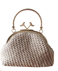 Nolvo dünya Vintage tığ çanta donanım aksesuarları cüzdan klipsler dekoratif demir çanta çerçeve çift döngüler kanca öpücük çantası - Product Image 3