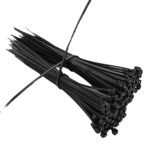 Attaches-câbles en plastique autobloquants en nylon 66, couleur noire, fabriqués en Chine - Product Image 5