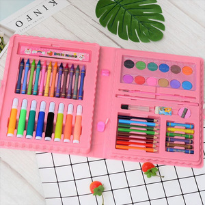 Set de Arte para Dibujo Escolar para Niños con <span class=keywords><strong>Acuarelas</strong></span> y Crayones para Colorear - Product Image 3