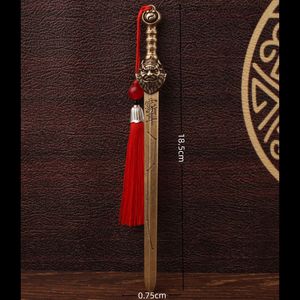 Épée à sept étoiles Zhong Kui en laiton, instrument rituel taoïste, ornement suspendu, décoration traditionnelle pour la maison - Product Image 3