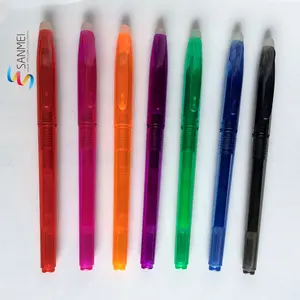 Temperatura di attrito inchiostro a scomparsa di calore personalizzare cancellabile penna gel